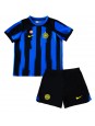 Inter Milan Heimtrikotsatz für Kinder 2023-24 Kurzarm (+ Kurze Hosen)